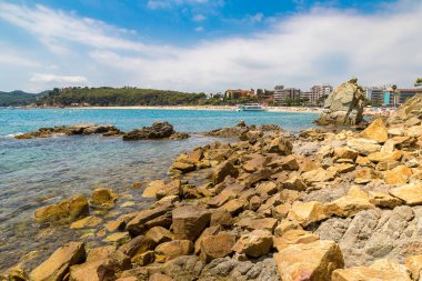 Lloret de Mar 'da plaj