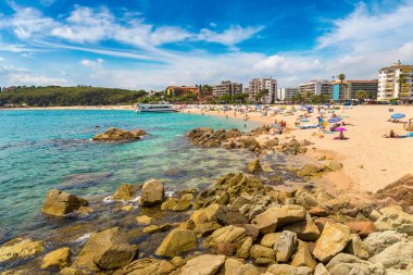 Lloret de Mar 'da plaj