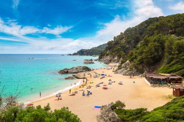 Lloret de Mar 'da plaj