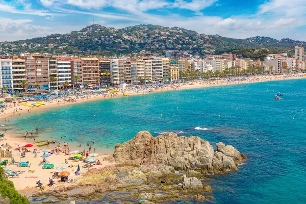 Praias em Lloret de Mar — Fotografia de Stock