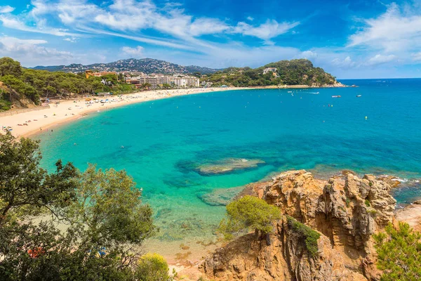 Praias em Lloret de Mar — Fotografia de Stock