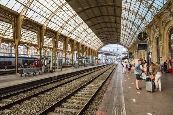 Tågstationen i Nice — Stockfoto