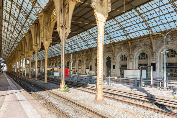 Treinstation in Nice — Stockfoto