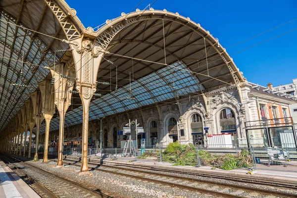 Estación de tren de Niza — Foto de Stock