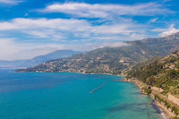 Costa azul en Italia — Foto de Stock