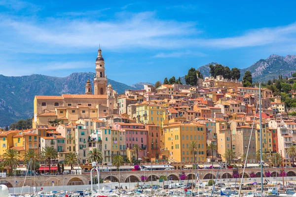 Menton en la Riviera francesa — Foto de Stock