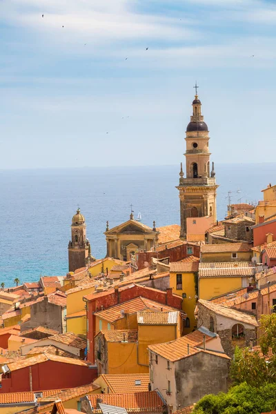 Vue panoramique de Menton — Photo