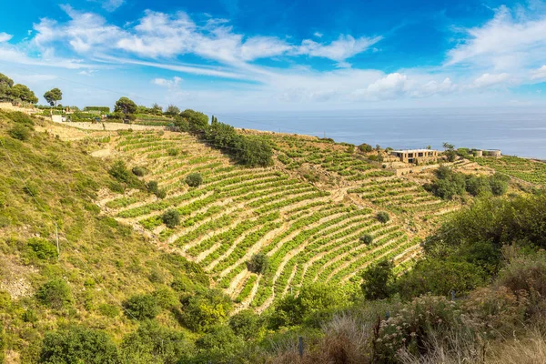 Costa azul en Italia — Foto de Stock