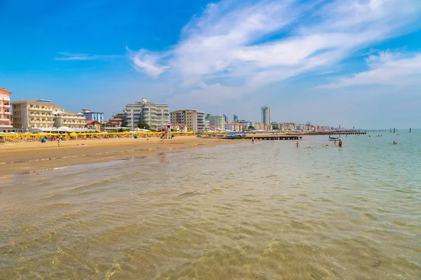 Strand von lido di jesolo — Stockfoto