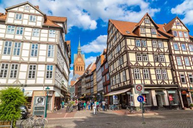 insanlar eski şehir Hannover