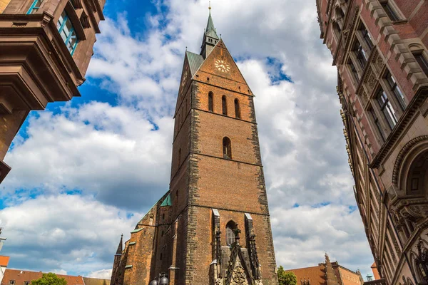 Marktkirche templom itt: Hannover — Stock Fotó