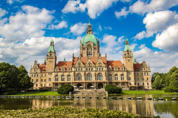 New City Hall in Hannover — Stock Photo, Image