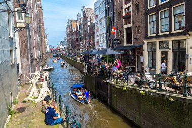 Amsterdam kanalda görüntüleyin