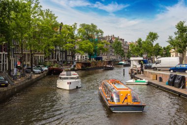 Amsterdam kanalda görüntüleyin