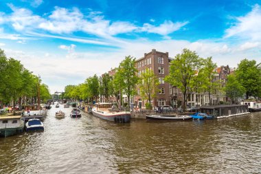 Amsterdam kanalda görüntüleyin