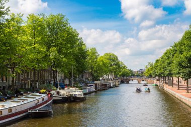 Amsterdam kanalda görüntüleyin