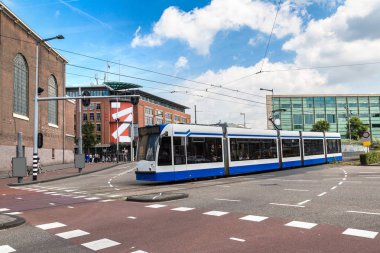Amsterdam 'da tramvay