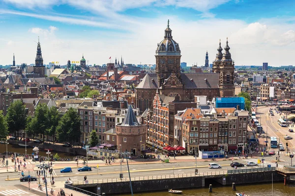 Церковь Святого Николая в Амстердаме — стоковое фото