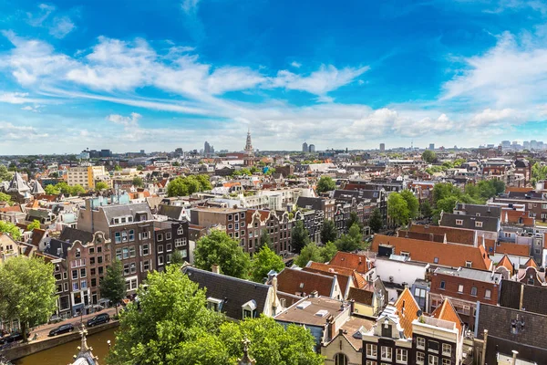 Panoramic view of Amsterdam — Stock Photo, Image