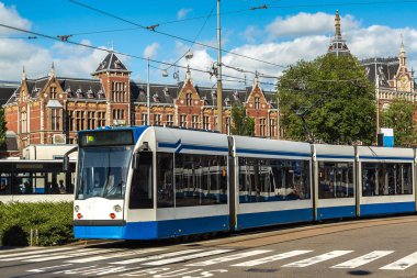 Amsterdam 'da tramvay