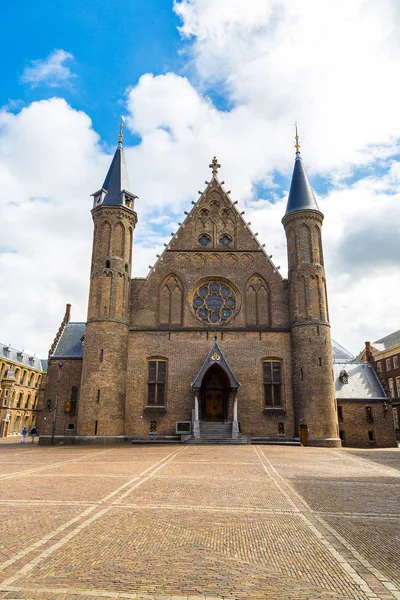 Binnenhof palota Hágában — Stock Fotó