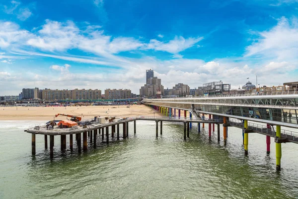 Het strand van Scheveningen in Den Haag — Stockfoto