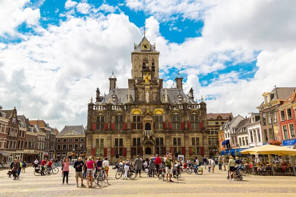 Stadhuis in Delft — Stockfoto