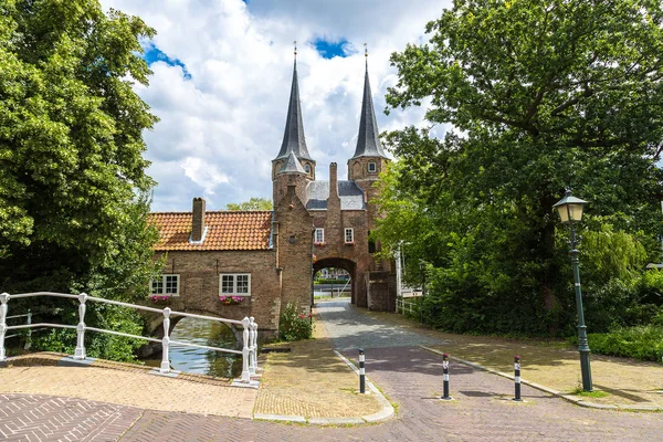 Östra porten i Delft — Stockfoto