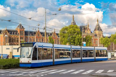 Amsterdam 'da tramvay