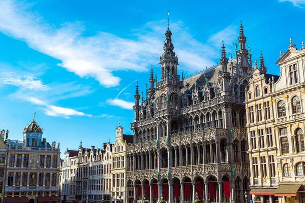 A Grand Place em Bruxelas — Fotografia de Stock