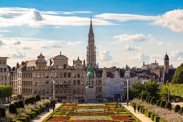 Cityscape of Brussels in day — Stock Photo, Image