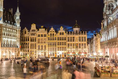 The Grand Place in Brussels clipart