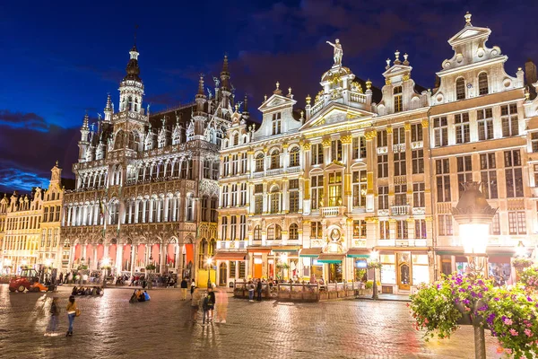 The grand place i Bryssel — Stockfoto