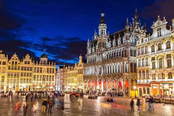 The grand place i Bryssel — Stockfoto