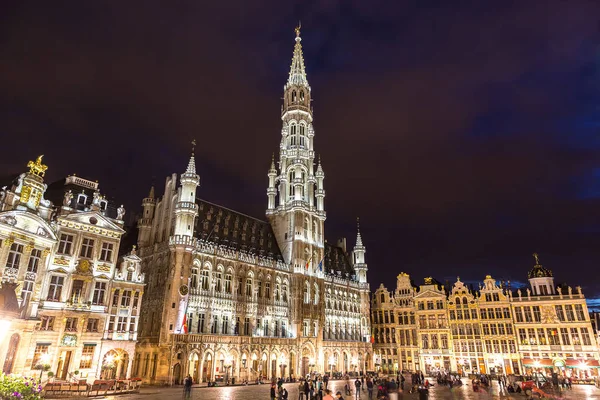 The grand place i Bryssel — Stockfoto