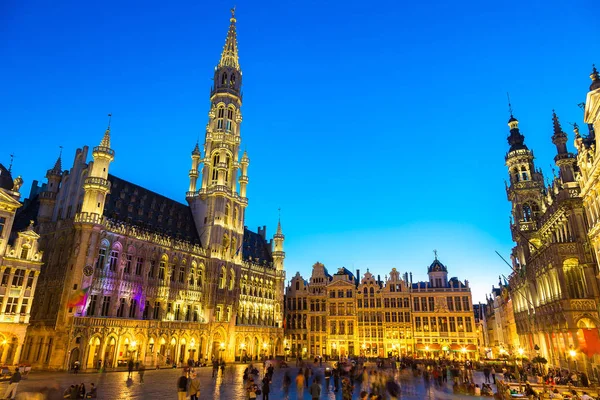 Grand place v Bruselu — Stock fotografie