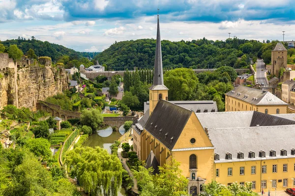 Abbaye de Neumunster e St. Jean du Grund — Fotografia de Stock