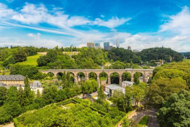 Lüksemburg'daki tren Köprüsü