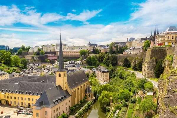 Abbaye de Neumunster e St. Jean du Grund — Fotografia de Stock