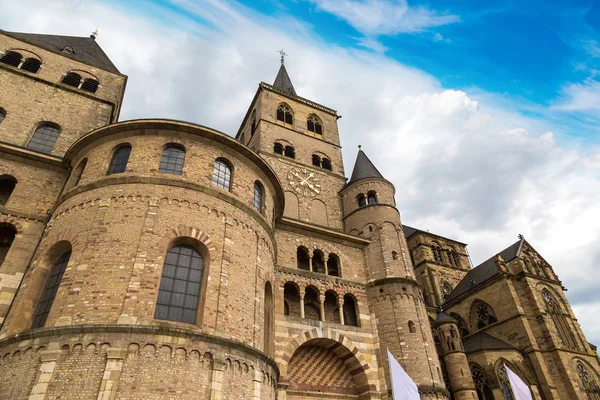 Visa på katedralen i Trier — Stockfoto