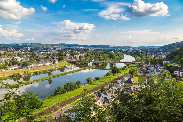 Panoramatický pohled z Trevíru — Stock fotografie