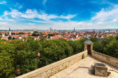 Kale Petersberg Erfurt üzerinde üzerinden görüntülemek