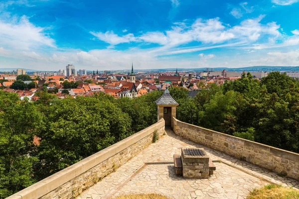 Vista desde la fortaleza Petersberg en Erfurt —  Fotos de Stock