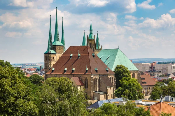 La Catedral de Erfurt —  Fotos de Stock