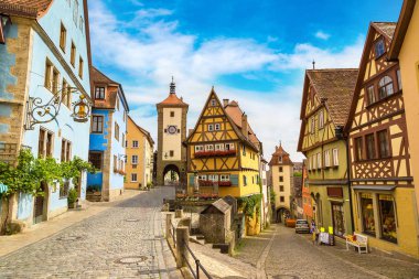 rothenburg eski sokak