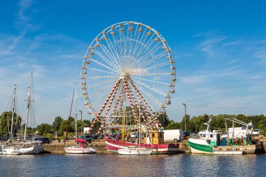 Retro dönme dolap Honfleur