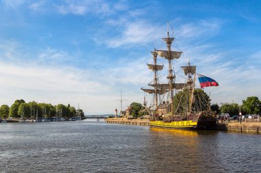 Ahşap yelkenli gemi Honfleur
