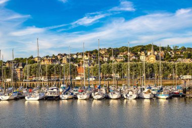 Trouville ve Touques nehir