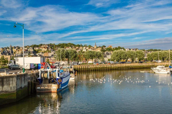 Trouville ve Touques nehir — Stok fotoğraf