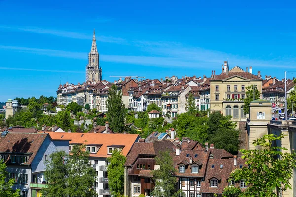 Panoramic airview of Bern — Stock Photo, Image